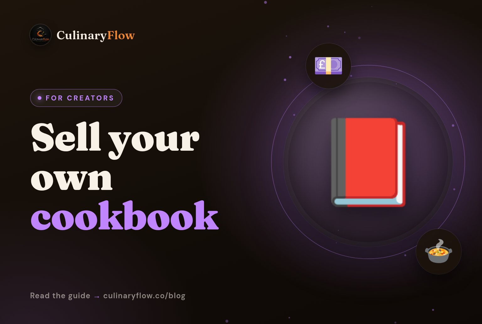 How to Publish and Sell Your Own Cookbook on CulinaryFlow